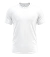 PLAYERA MANGA CORTA - TELA DRYFIT BLANCA