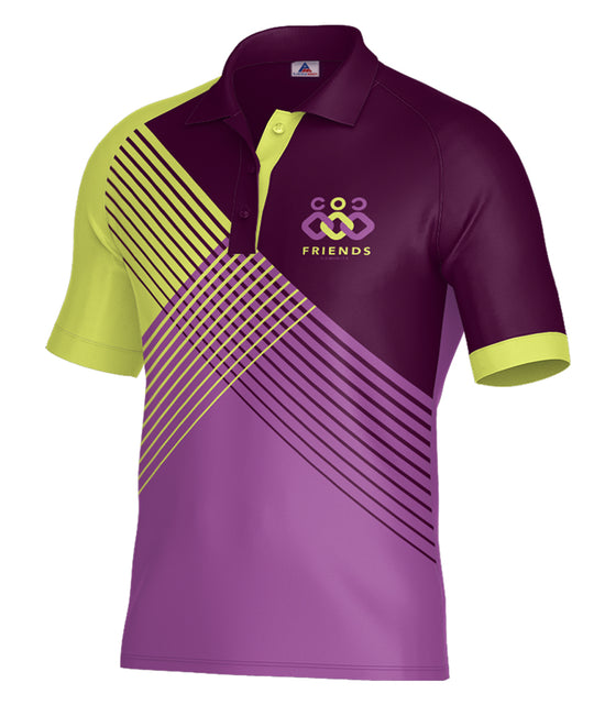 PLAYERA TIPO POLO FULL PRINT - TELA DRYFIT (Personaliza con tu diseño)